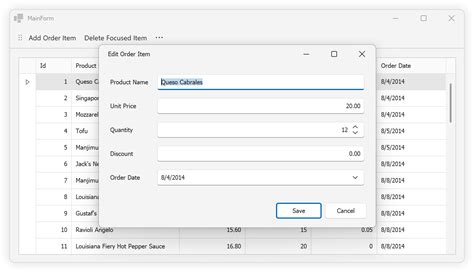 Connect a WinForms Data Grid to an Arbitrary ASP.NET Core .